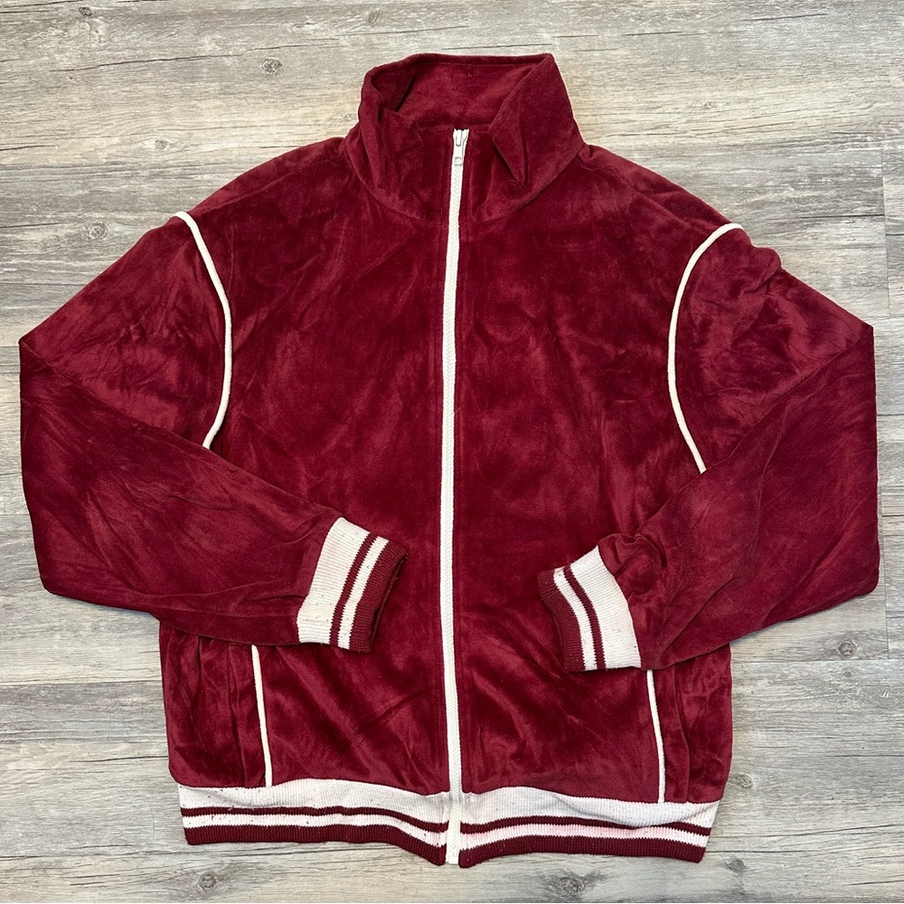 Vintage USA Encore California Zip Sporty Jacket size Large